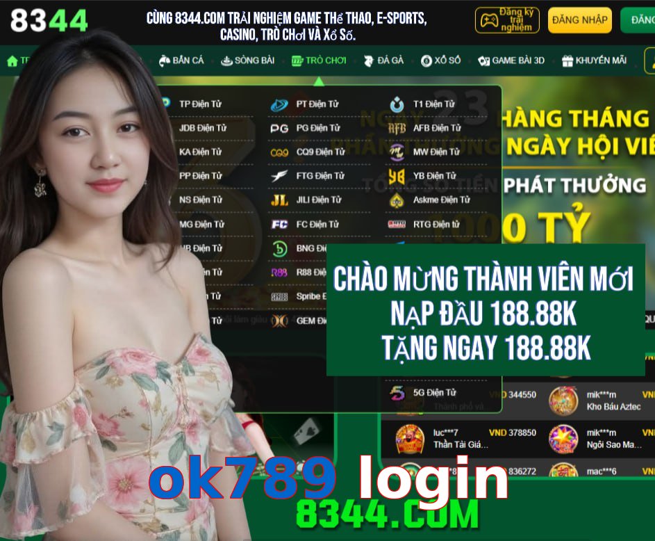ok789 login